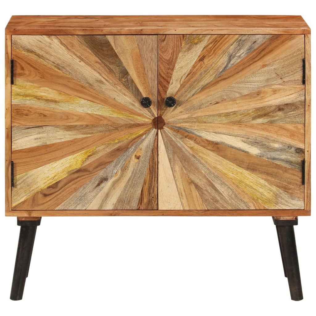 Sideboard Natural wood with brown and golden streaks Solid mango wood
