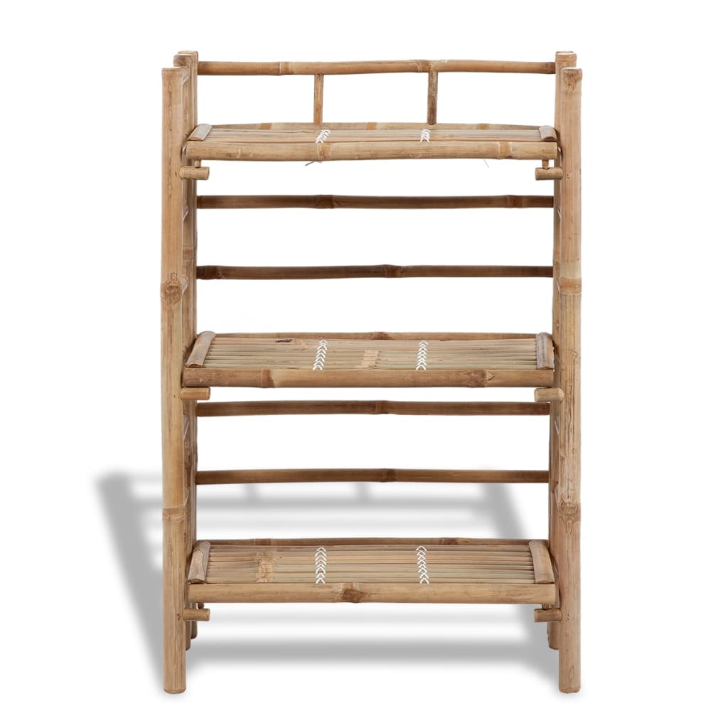 Plant Stand Natural Bamboo Bamboo Medium Durable Plant Stand