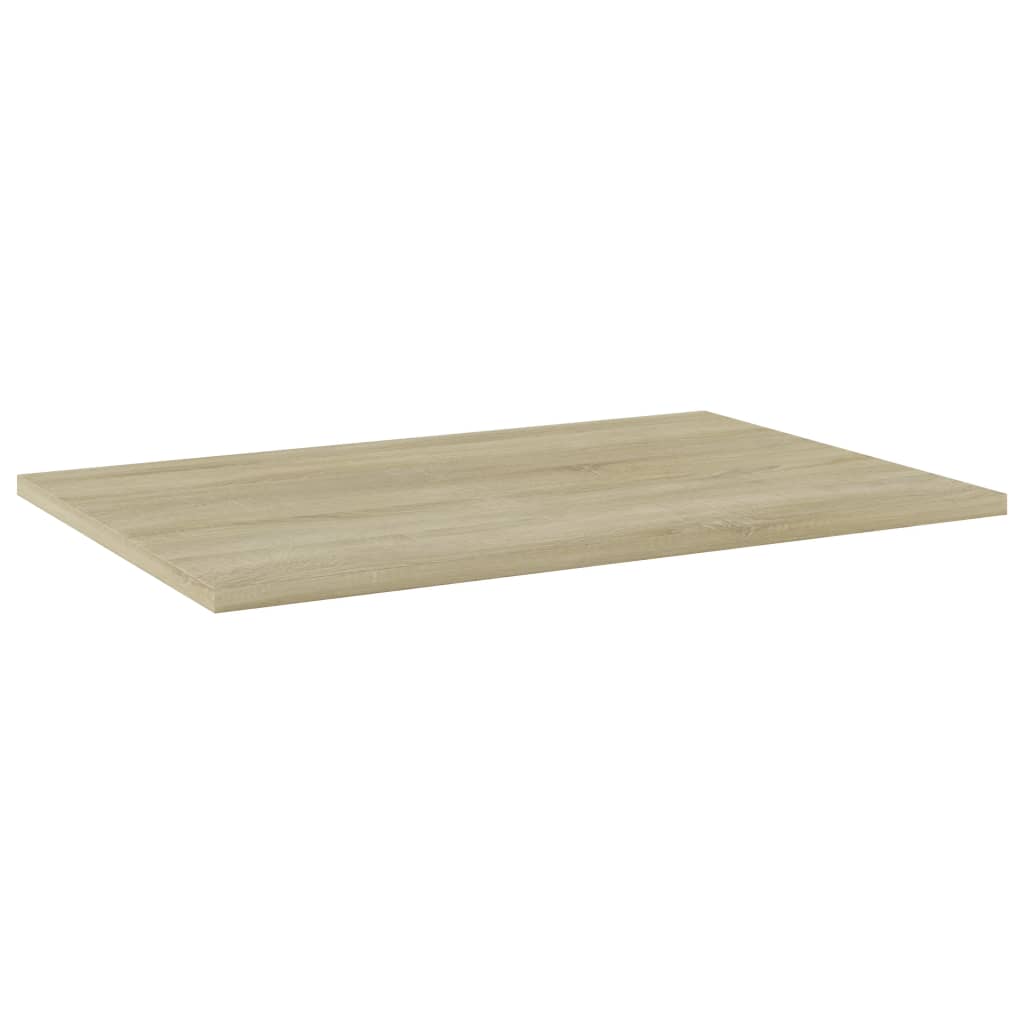 Shelf Set of 8 Sonoma oak Engineered wood 23.6x15.7 in