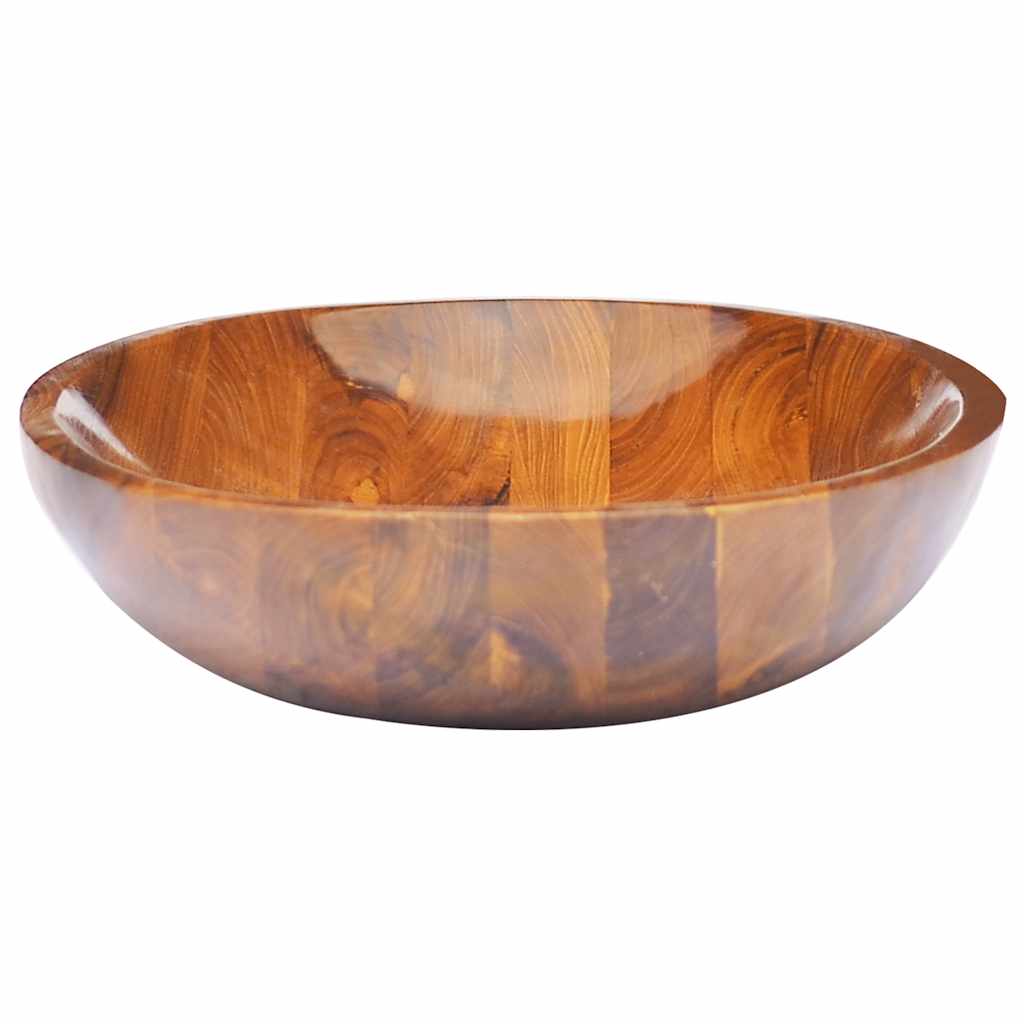 Basin Solid Wood Teak 23.6"x15.7"x3.9"