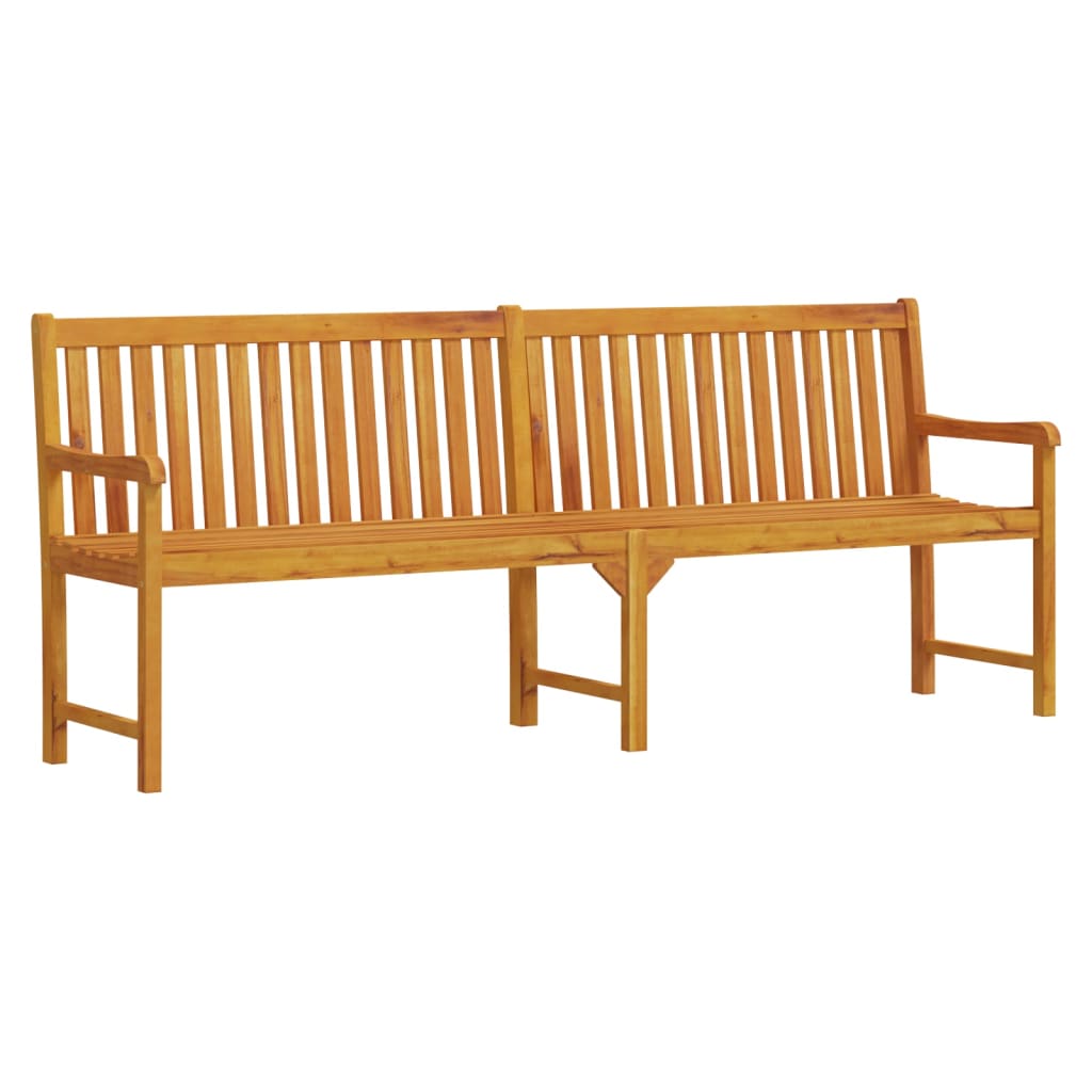 Garden Bench Brown Solid acacia wood Large Durable Garden Bench
