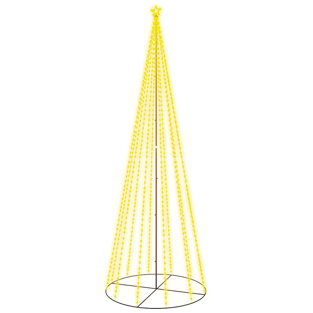 Christmas Cone Tree Warm white Powder-coated steel, copper, PVC
