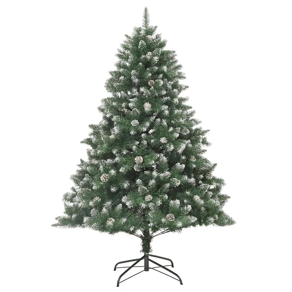Christmas Tree Green & white PVC, steel 180 in tree Foldable