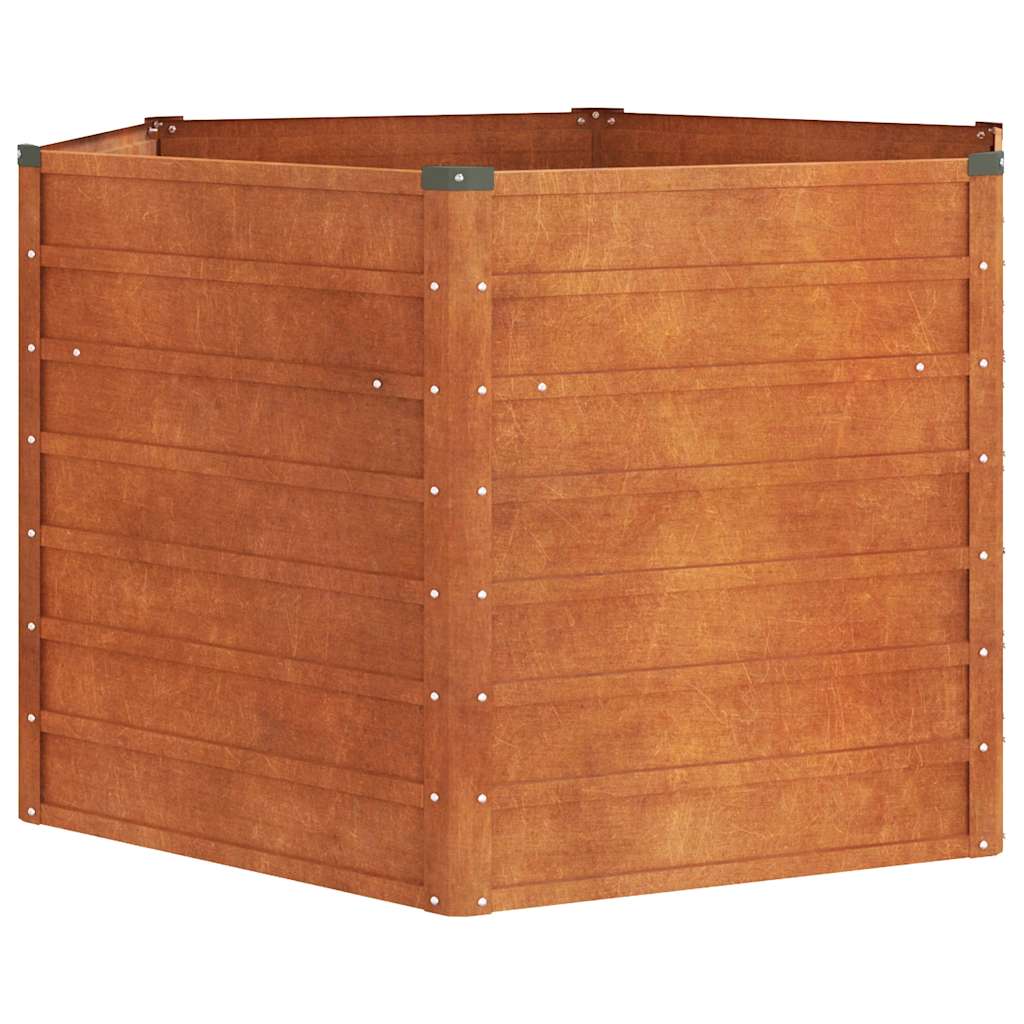 Garden Raised Bed Rusty Corten steel Large Tough