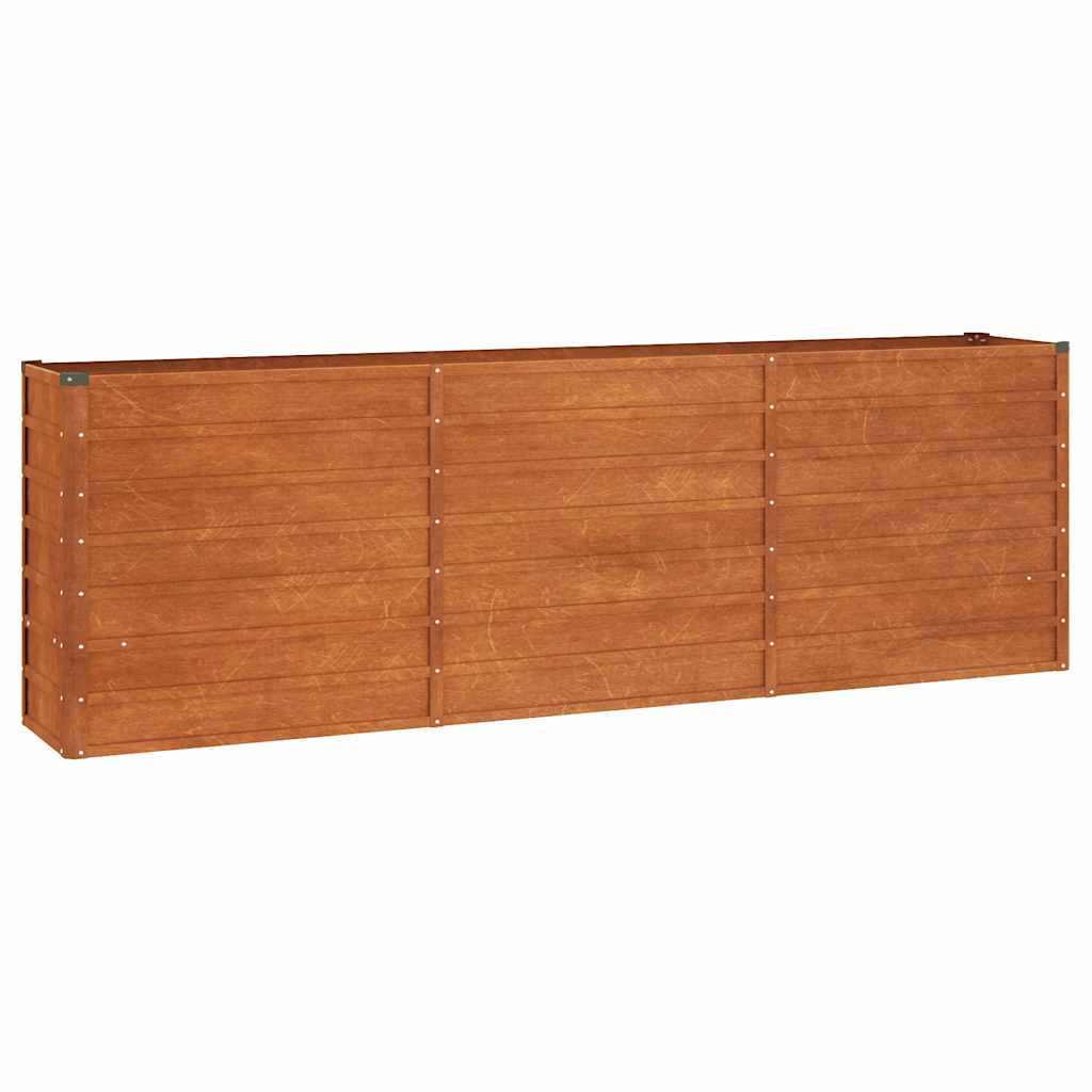 Garden Raised Bed Rusty Corten steel Large Durable