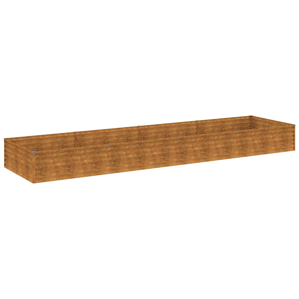 Garden Raised Bed Rusty Corten steel Large Decorative Inlays