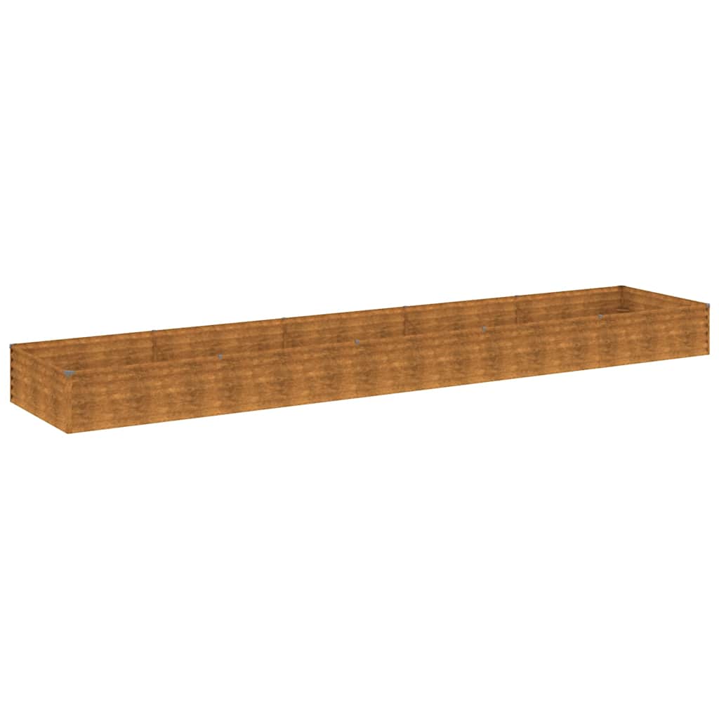 Garden Raised Bed Rusty Corten steel Large Extra Deep Surface