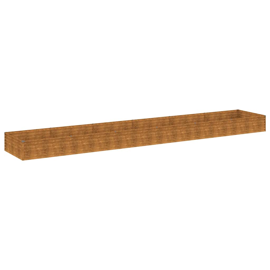 Garden Raised Bed Rusty Corten steel Large Decorative Inlays