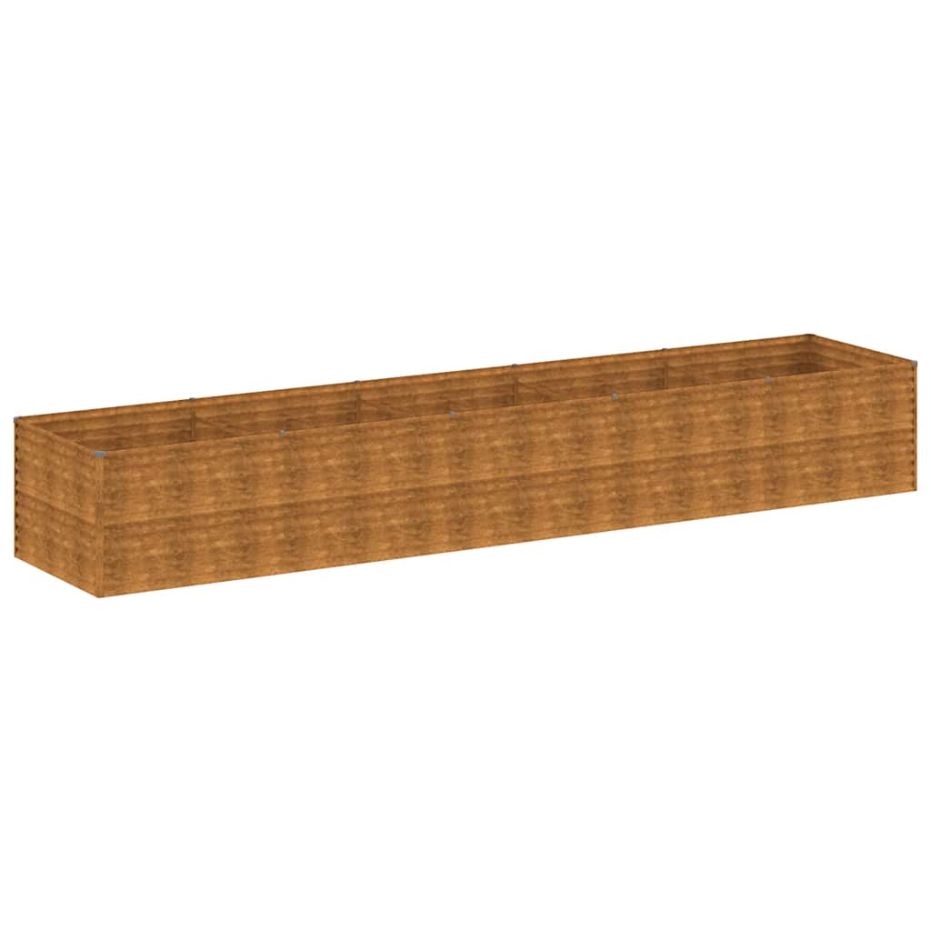 Garden Raised Bed 188.6"x39.4"x27.2" Corten Steel
