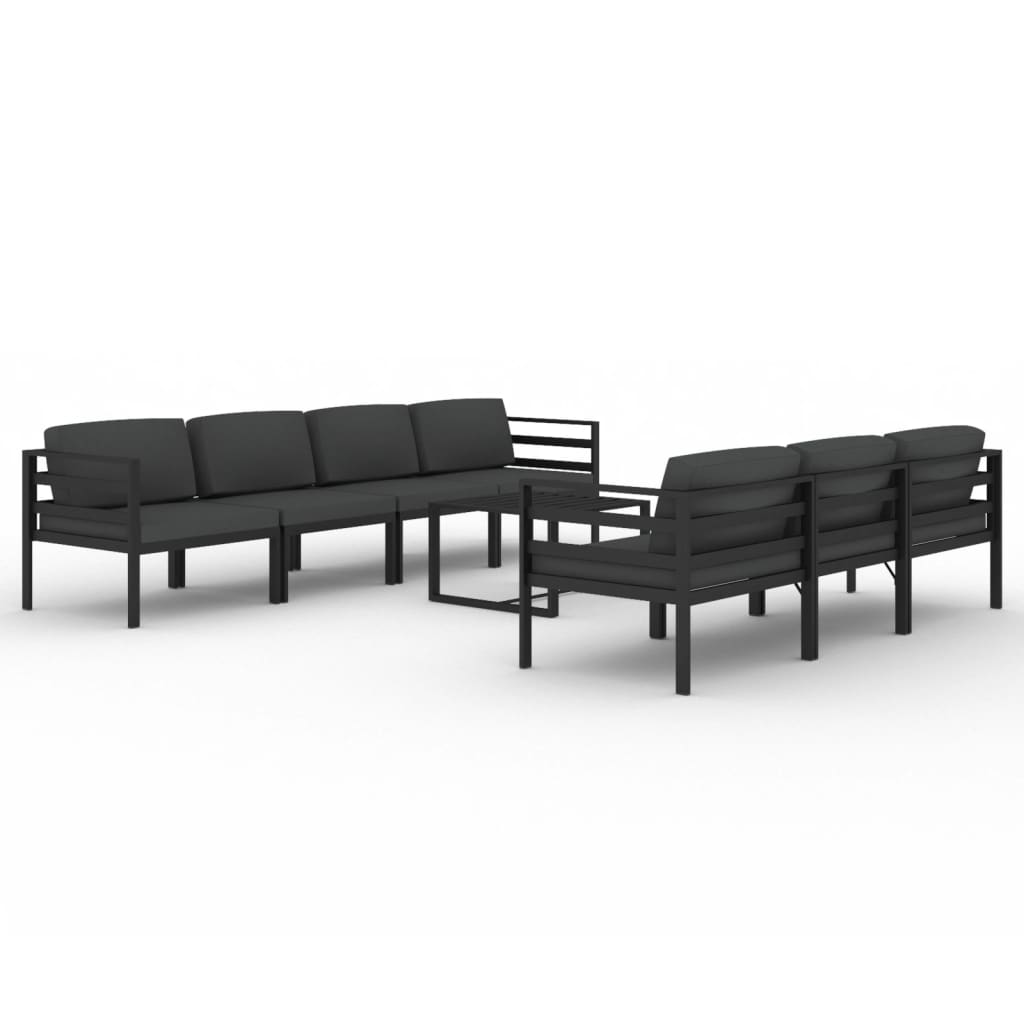 Garden Lounge Set Anthracite