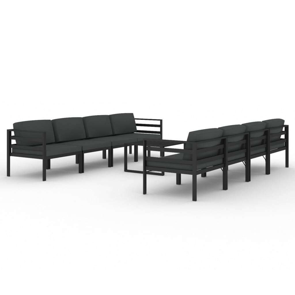Garden Lounge Set Anthracite