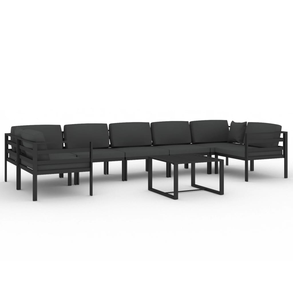 Garden Lounge Set Anthracite