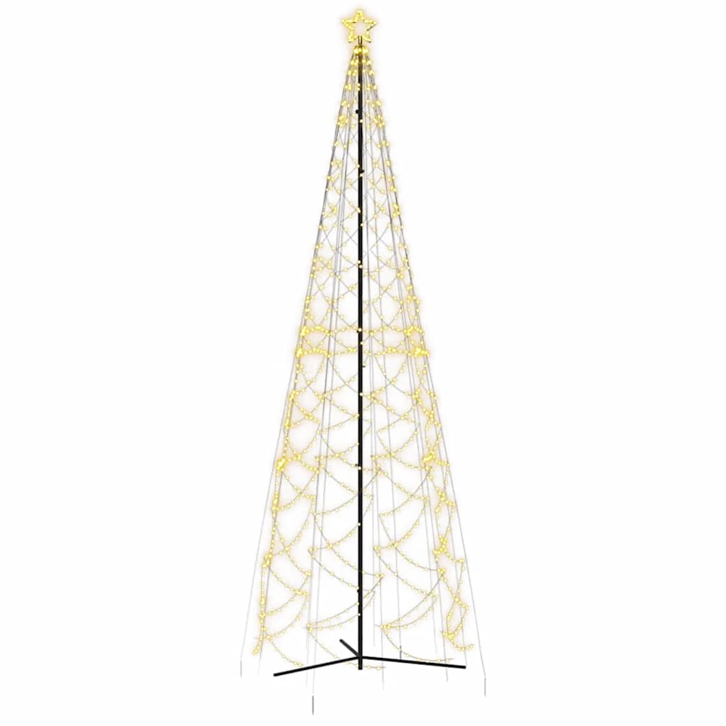 Christmas Cone Tree Warm white Powder-coated steel, copper, PVC