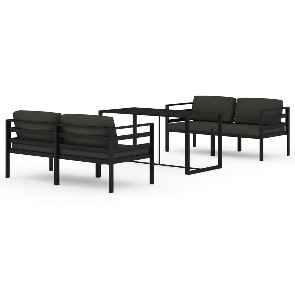 Garden Lounge Set Anthracite