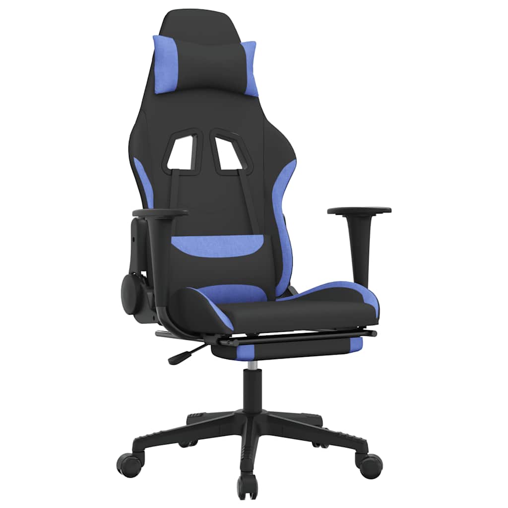 Gaming Chair Black and Blue