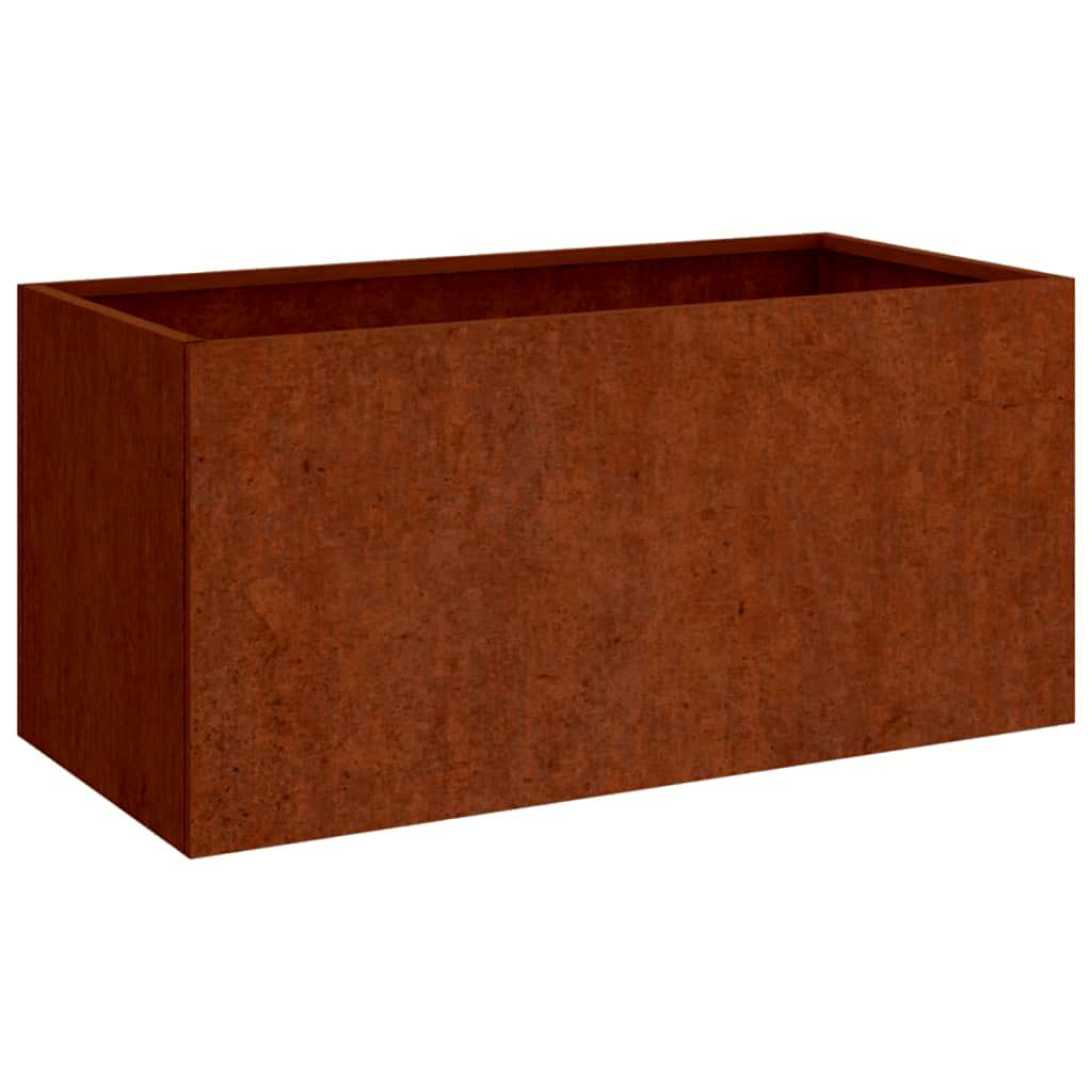 Planter Rusty Corten steel Medium Durable Corten Steel Planter