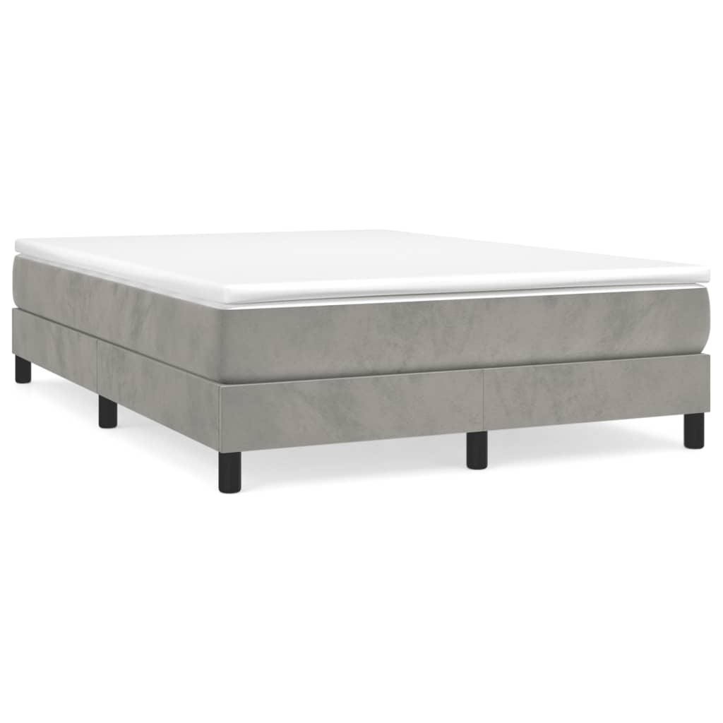 Bed Frame Light Gray