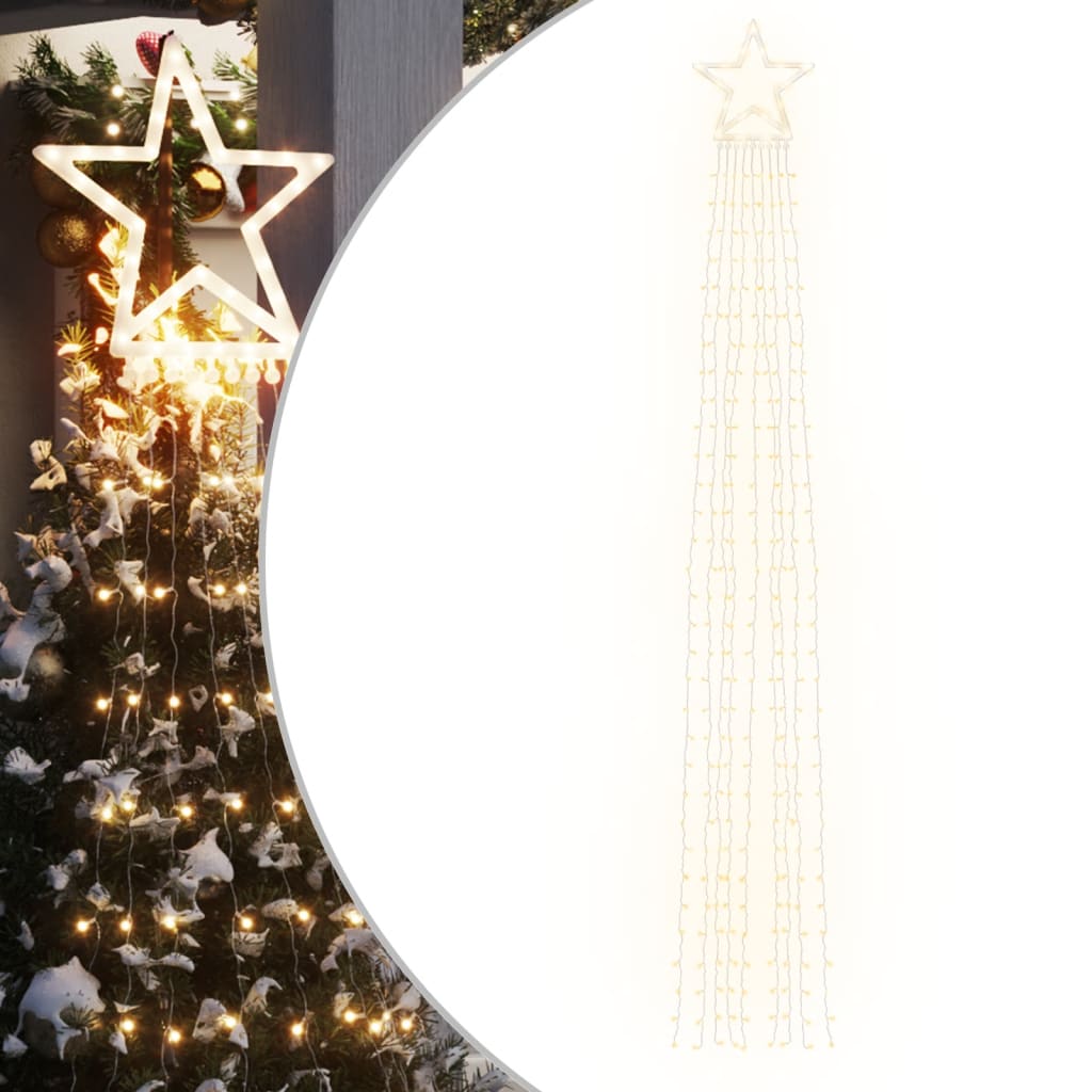 Christmas Tree Light Transparent, Warm White Plastic Extra Long