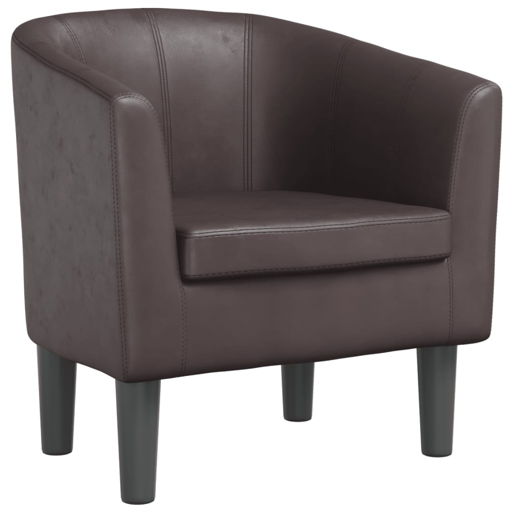 Tub Chair Brown