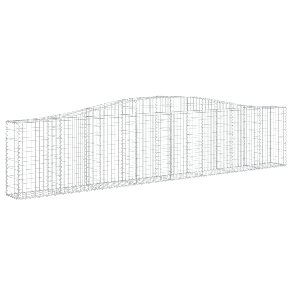 Gabion Basket Silver Galvanized iron Large Durable
