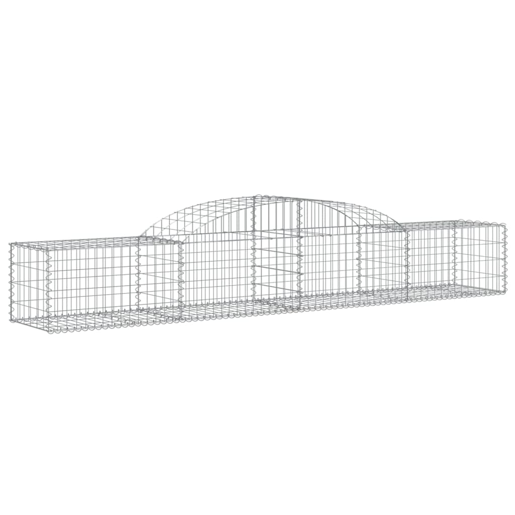 Gabion Basket Silver Galvanized iron Large Heavy Weight Endurance