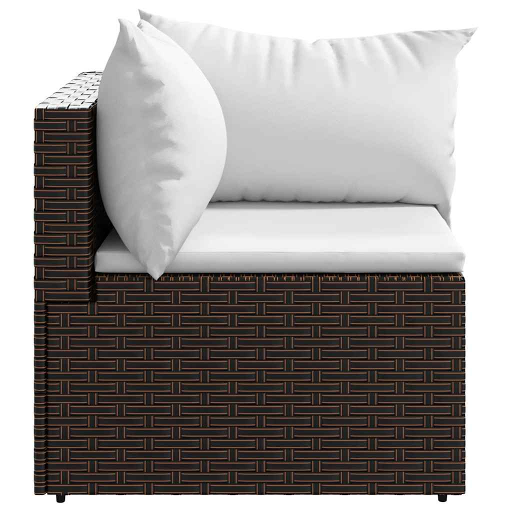 Patio Lounge Set Adjustable Feet Garden Sofa Square Contemporary