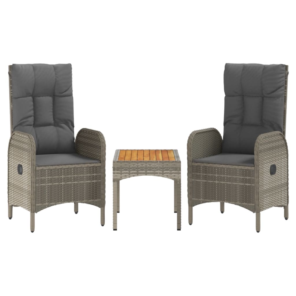 Garden Lounge Set Grey