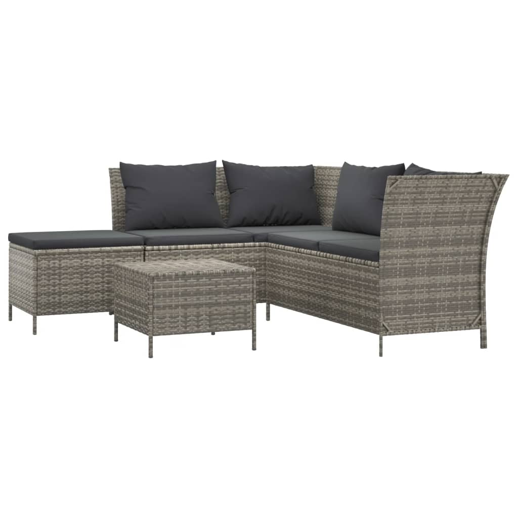Garden Lounge Set Grey