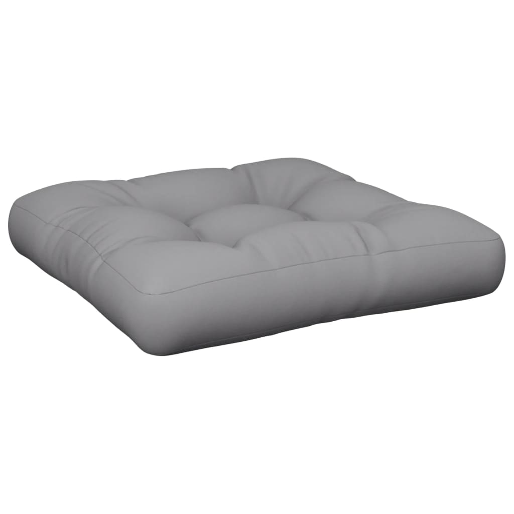 Pallet Cushion Grey 100% Polyester 23.6x23.6 in