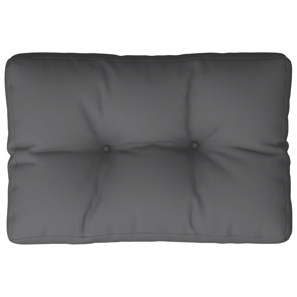 Pallet Cushion Anthracite 100% Polyester 19.7x15.7x4.7 in