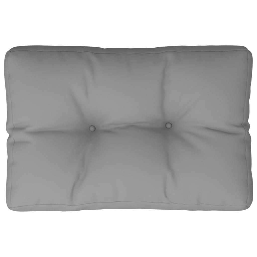 Pallet Cushion Grey Fabric (100% polyester) 19.7x15.7x4.7 in
