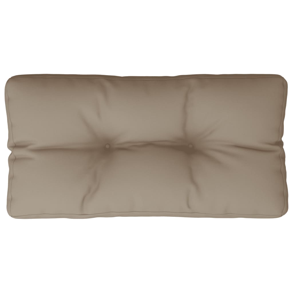 Pallet Cushion Taupe 31.5"x15.7"x4.7" Fabric
