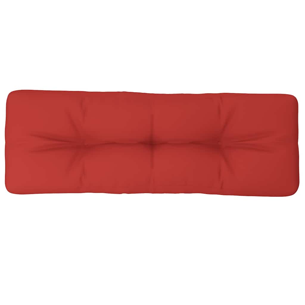Pallet Cushion Red Fabric (100% polyester)