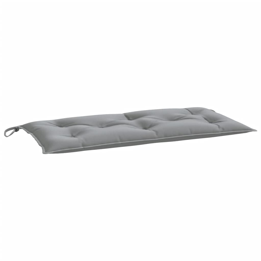 Garden Bench Cushion Grey Oxford fabric (100% polyester)
