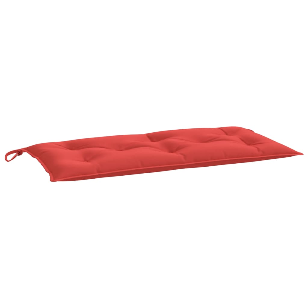 Garden Bench Cushion Red Oxford fabric (100% polyester) 39.4"x19.7