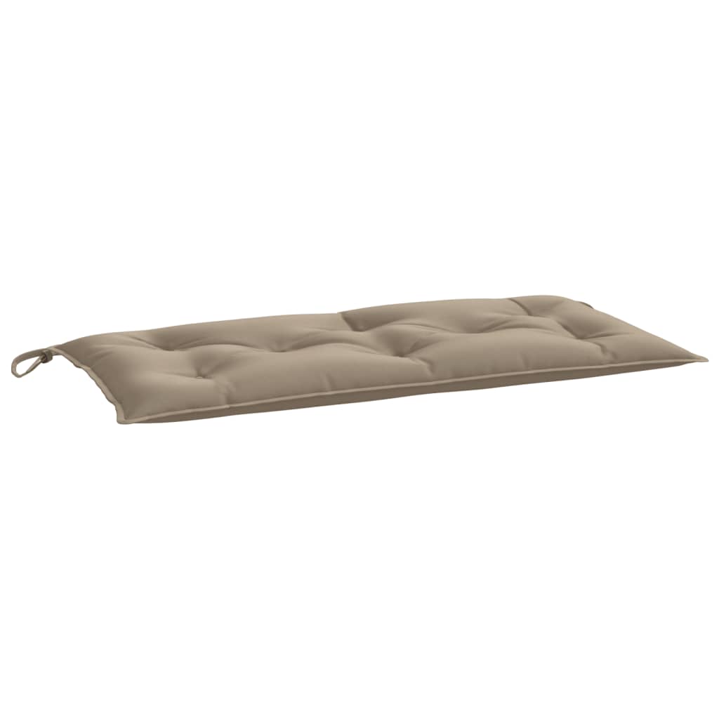 Garden Bench Cushion Taupe Oxford fabric (100% polyester) Large