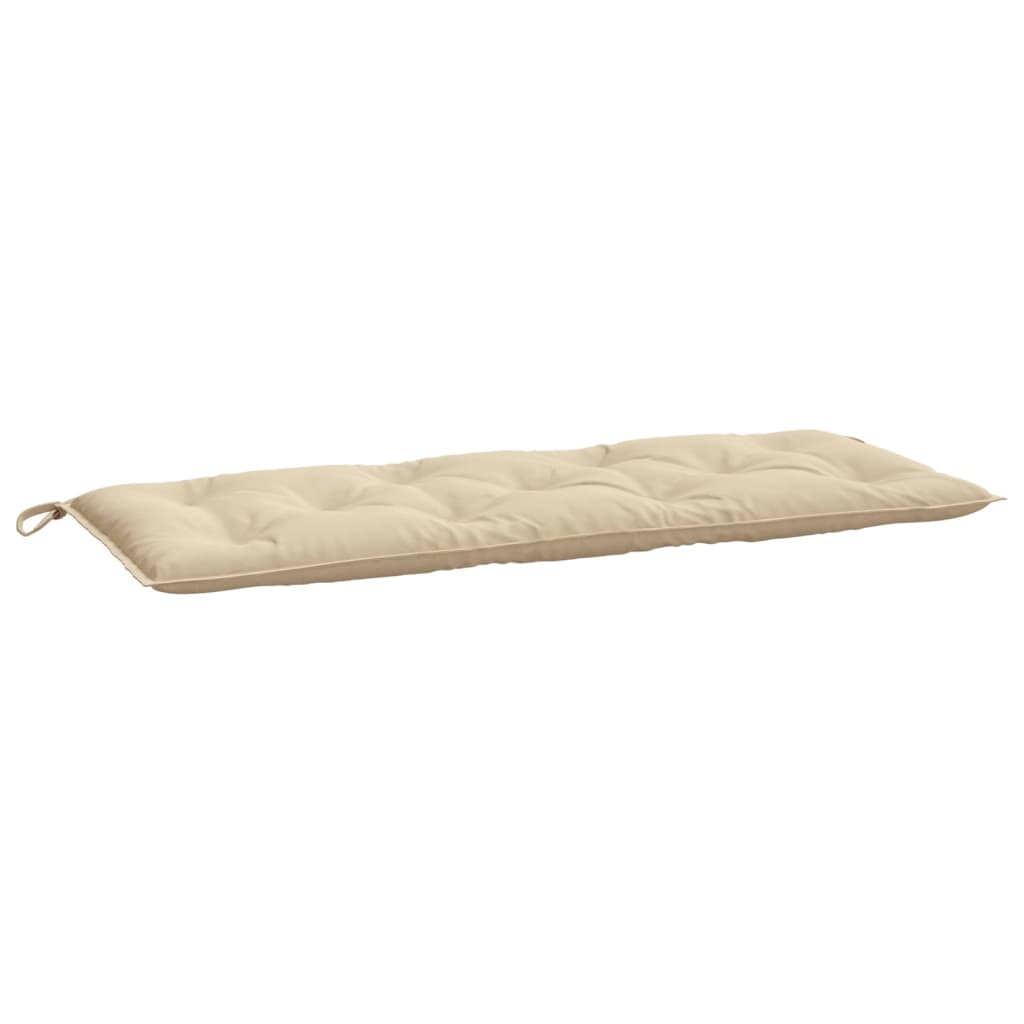 Garden Bench Cushion Beige 100% polyester Medium