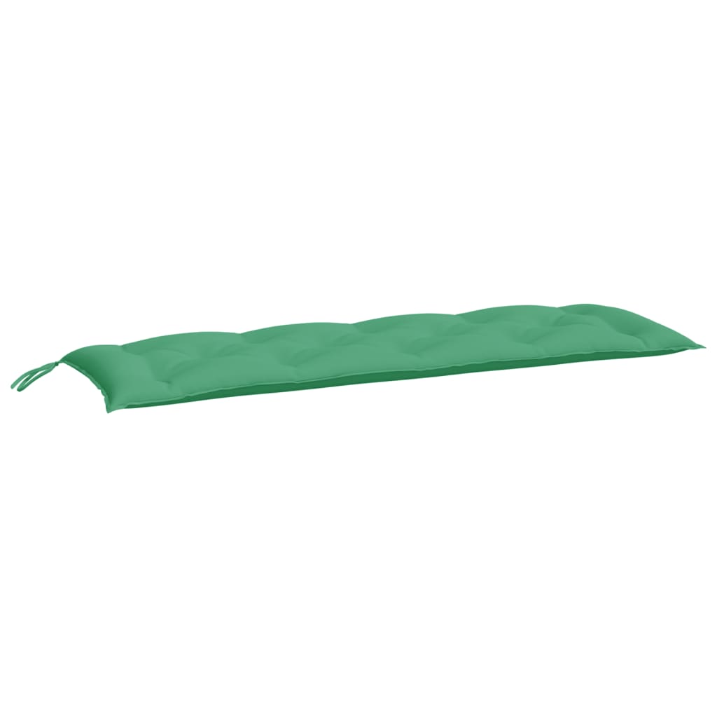 Garden Bench Cushion Green 59.1"x19.7"x2.8" Oxford Fabric
