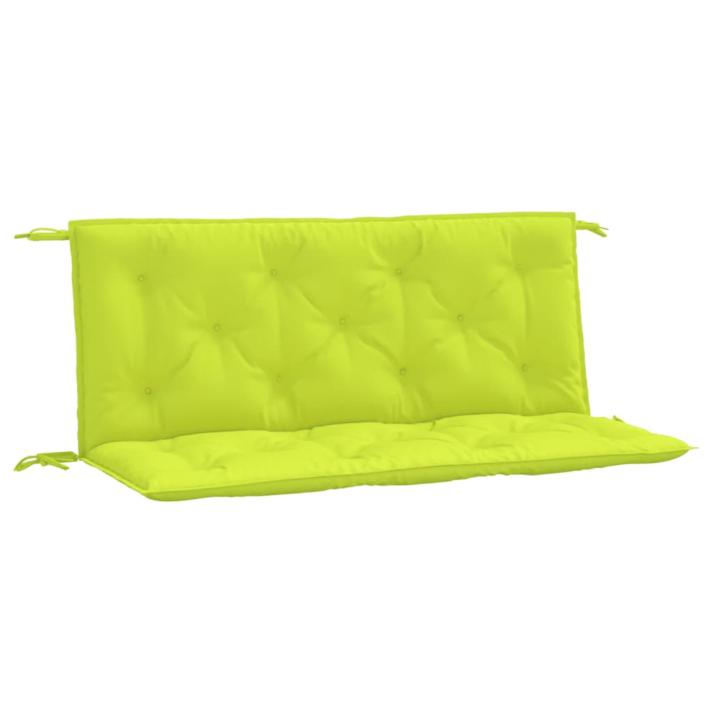 Garden Bench Cushion Set of 2 Bright green