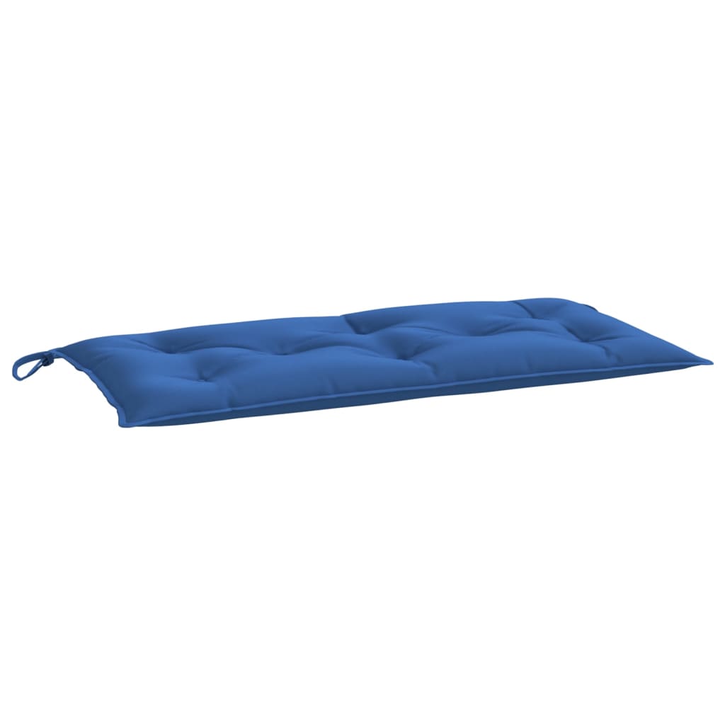 Garden Bench Cushion Blue Oxford fabric (100% polyester)