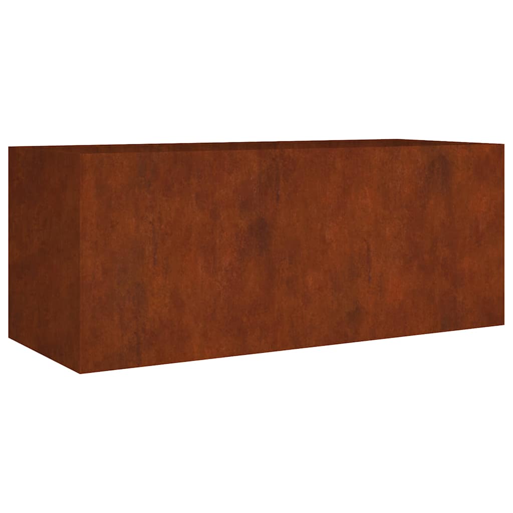 Garden Raised Bed Rusty Corten steel 78.7 x 31.5 x 31.5 in