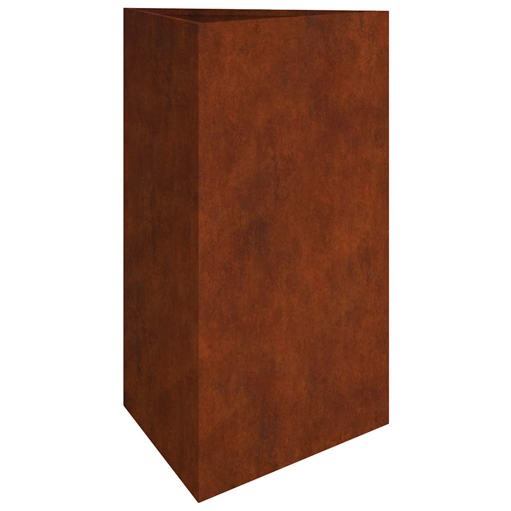 Garden Planter Rusty Corten Steel Medium Garden Planter