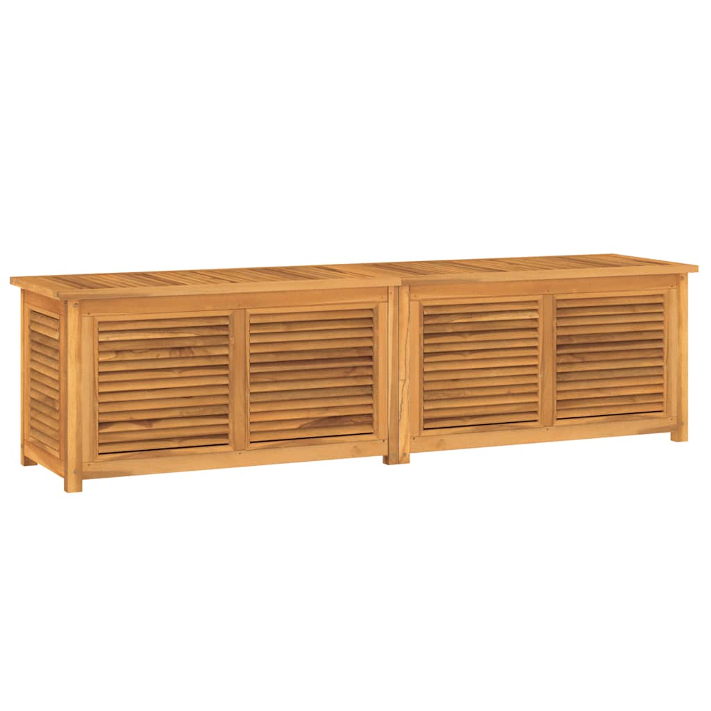 Garden Storage Box Warm wood Solid Teak Wood Large