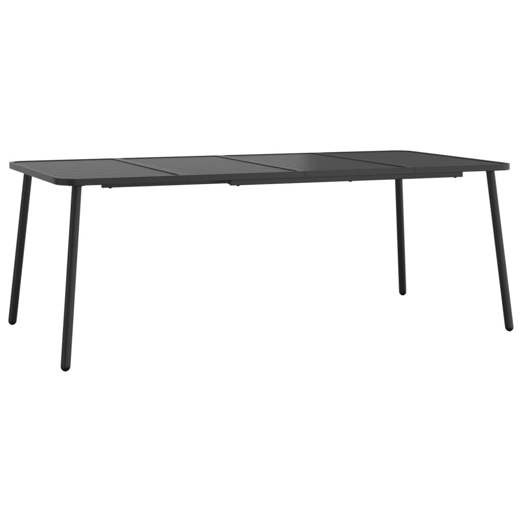 Garden Table Anthracite Steel with e-coating and powder-coating