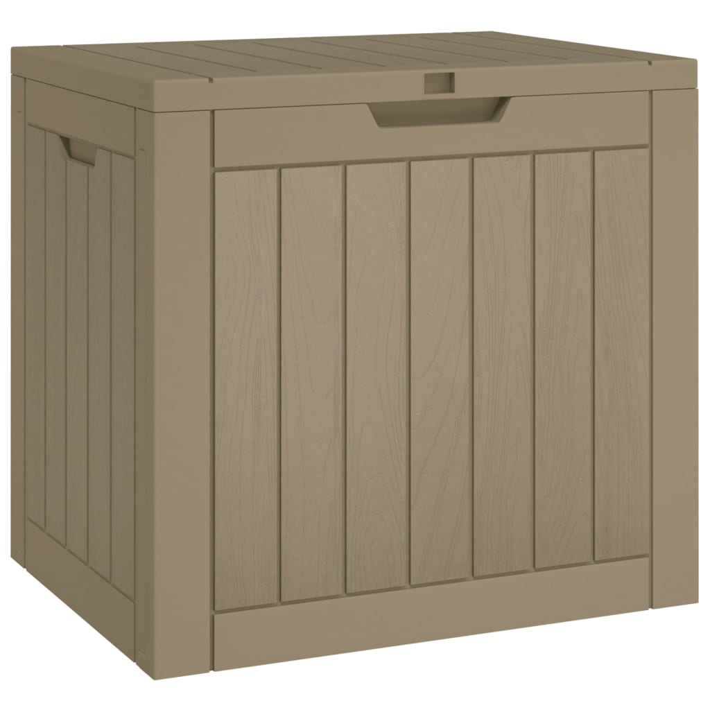 Garden Storage Box Grey Polypropylene (PP) Medium