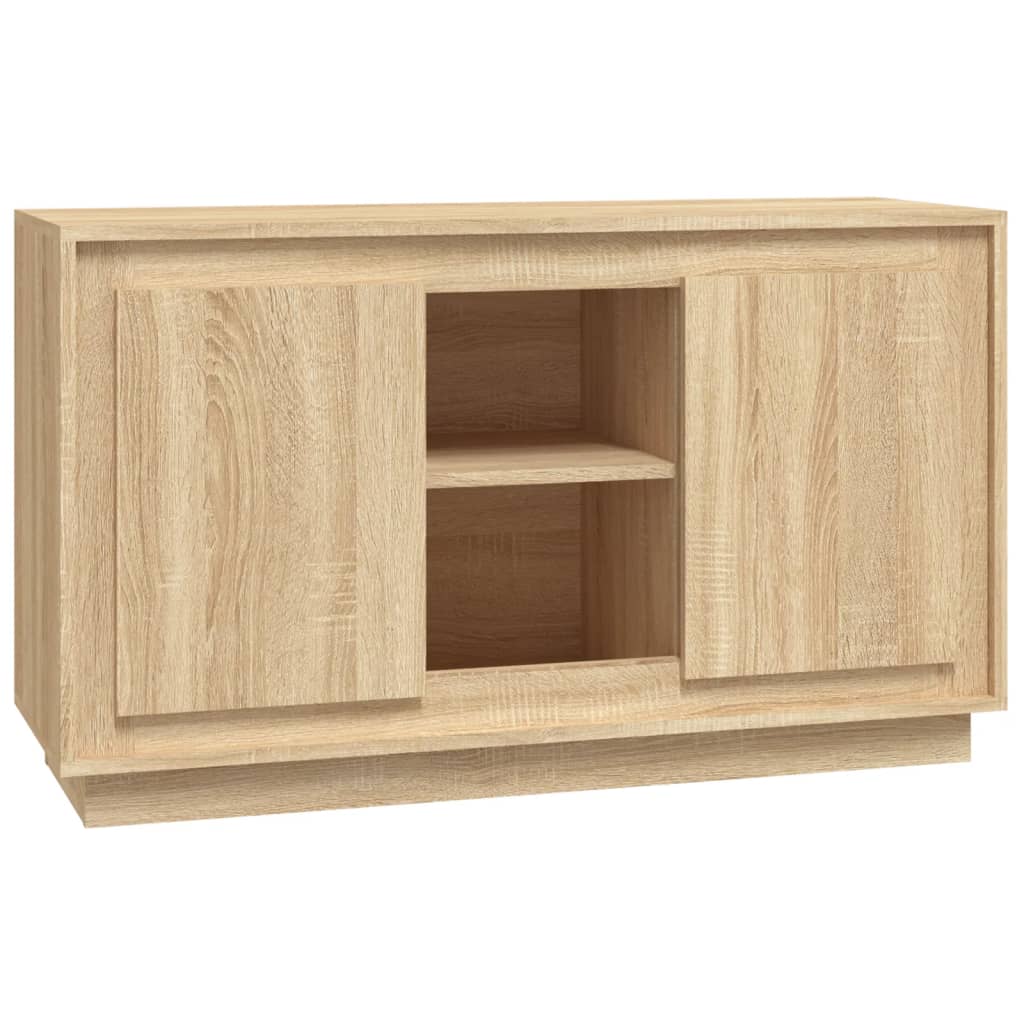 Sideboard Sonoma Oak Engineered Wood Medium Sideboard