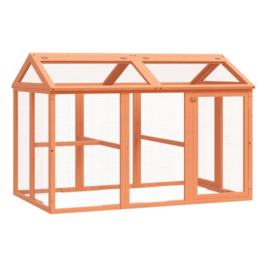 Run Box Brown Solid pine wood, plywood Large Durable Run Box