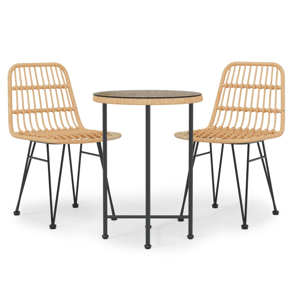 Garden Dining Set Black Steel Garden Dining Set Round Modern