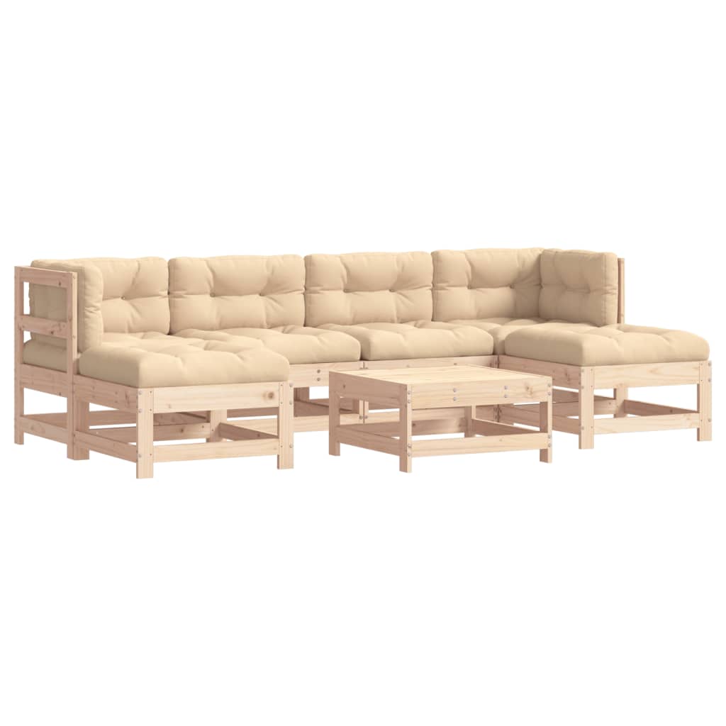 Garden Lounge Set Beige