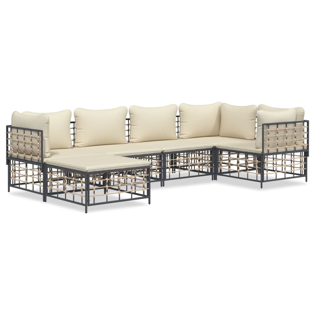 Garden Lounge Set Anthracite